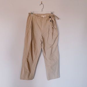 Bow-Tie Cropped Trousers